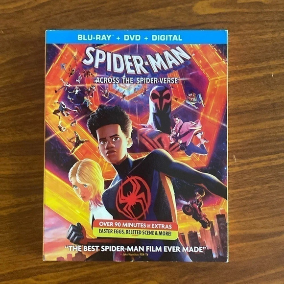 Blue-Ray DVD Other - Spider-Man Across the Spider-Verse Blue-Ray DVD NWOT